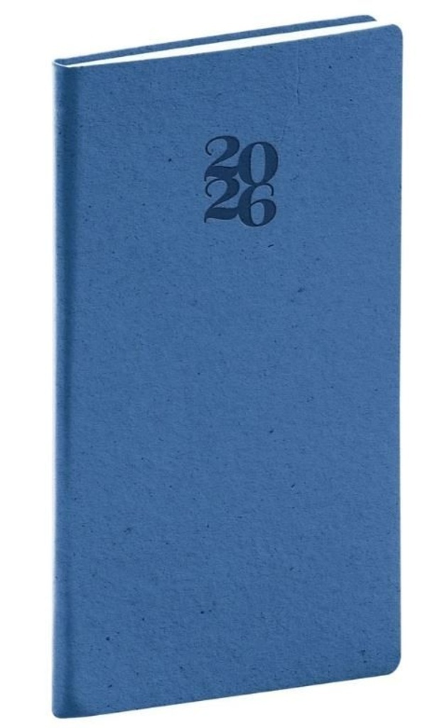 Kapesní diář Essenza 2026 švestka