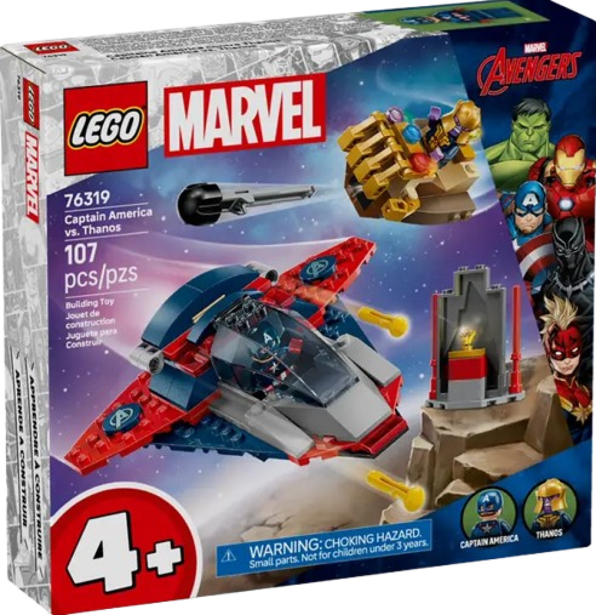 Kapitán Amerika vs. Thanos