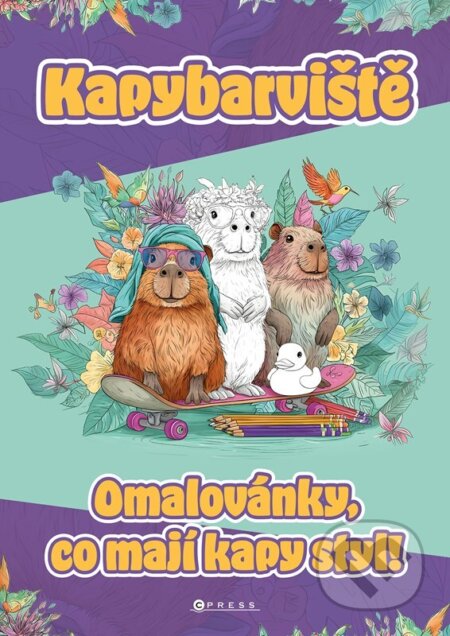 Kapybarviště (Omalovánky, co mají kapy styl!)