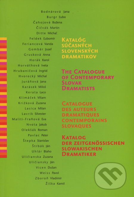 Katalóg súčasných slovenských dramatikov