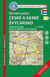 Národní parky: České a Saské Švýcarsko 1:50 000 (Turistická mapa) - kniha z kategorie Mapy
