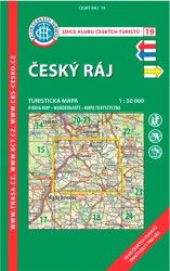 Český ráj 1:50 000 (KČT 19 9. vydání 2023)