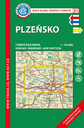 Plzeňsko 1:50 000 (Turistická mapa) - kniha z kategorie Mapy