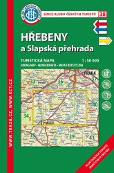 Hřebeny a Slapská přehrada 1:50 000 (Turistická mapa) - kniha z kategorie Mapy