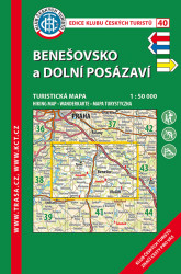 KČT 40 Benešovsko,dolní Posázaví 1: 50 000 / 9.vydání 2022
