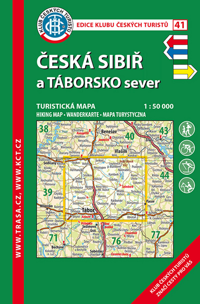 KČT 41 Česká sibiř a Táborsko sever