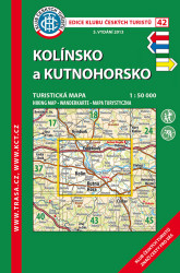 Kolínsko a Kutnohorsko 1:50 000 (Turistická mapa) - kniha z kategorie Mapy