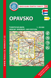Opavsko 1:50 000 (Turistická mapa) - kniha z kategorie Mapy