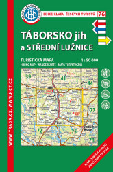 Táborsko jih a Střední Lužnice 1:50 000 (Turistická mapa) - kniha z kategorie Mapy