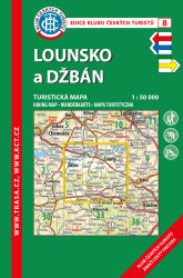 Lounsko a Džbán 1:50 000 (Turistická mapa) - kniha z kategorie Mapy