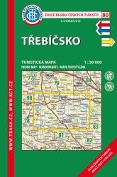 Třebíčsko 1:50 000 (Turistická mapa) - kniha z kategorie Mapy