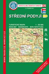 Střední Podyjí 1:50 000 (Turistická mapa) - kniha z kategorie Mapy