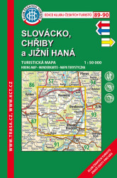 Slovácko, Chřiby a Jižní Haná 1:50 000 (Turistická mapa) - kniha z kategorie Mapy