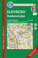 Slovácko, Hodonínsko 1:50 000 (Turistická mapa) - kniha z kategorie Mapy