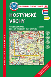 Hostýnské vrchy 1:50 000 (Turistická mapa) - kniha z kategorie Mapy