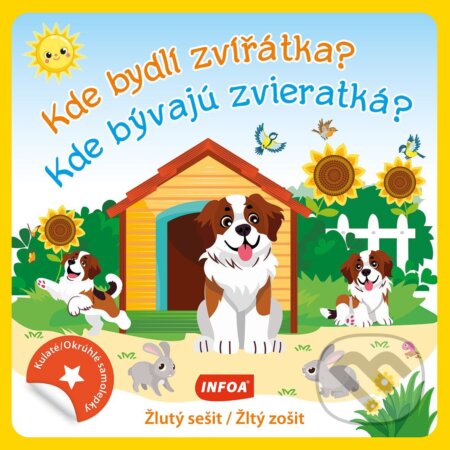 Kde bydlí zvířátka? / Kde bývajú zvieratká? (Kulaté samolepky
