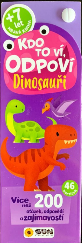 Kdo to ví, odpoví! Dinosauři - kniha z kategorie Naučné knihy