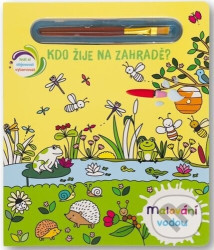 Malování vodou - Kdo žije na zahradě?