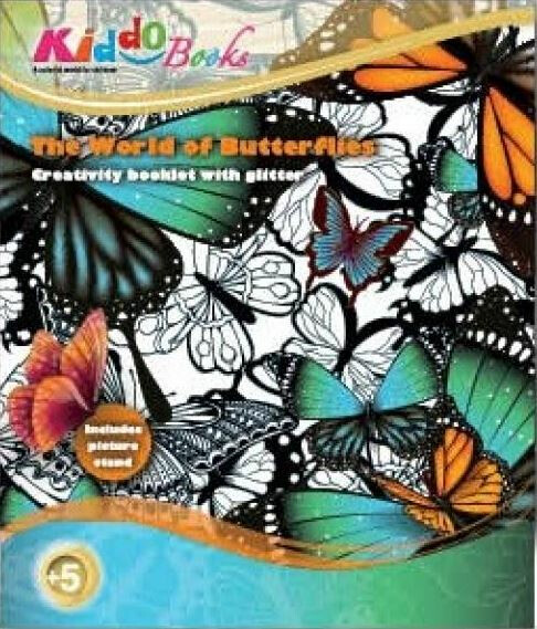Kiddo - The World of Butterflies with Glitter