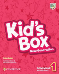 Kid´s Box New Generation 1: Activity Book with Digital Pack British English - kniha z kategorie Jazykové učebnice a slovníky
