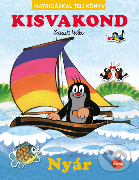 Kisvakond & nyár - Matricákkal teli könyv