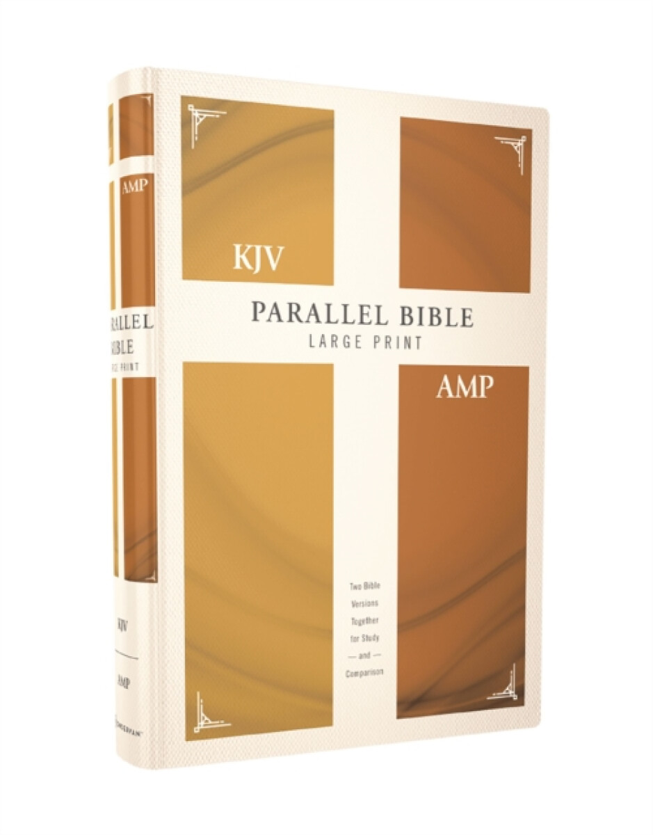 KJV, Amplified, Parallel Bible, Large Print, Hardcover, Red Letter