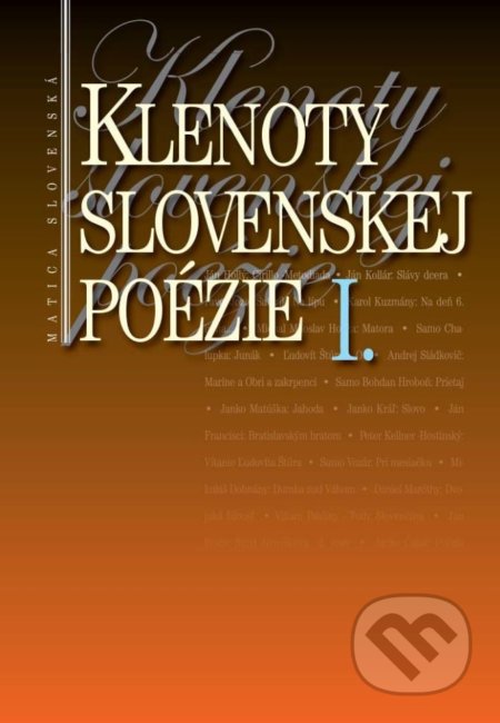 Klenoty slovenskej poézie I.