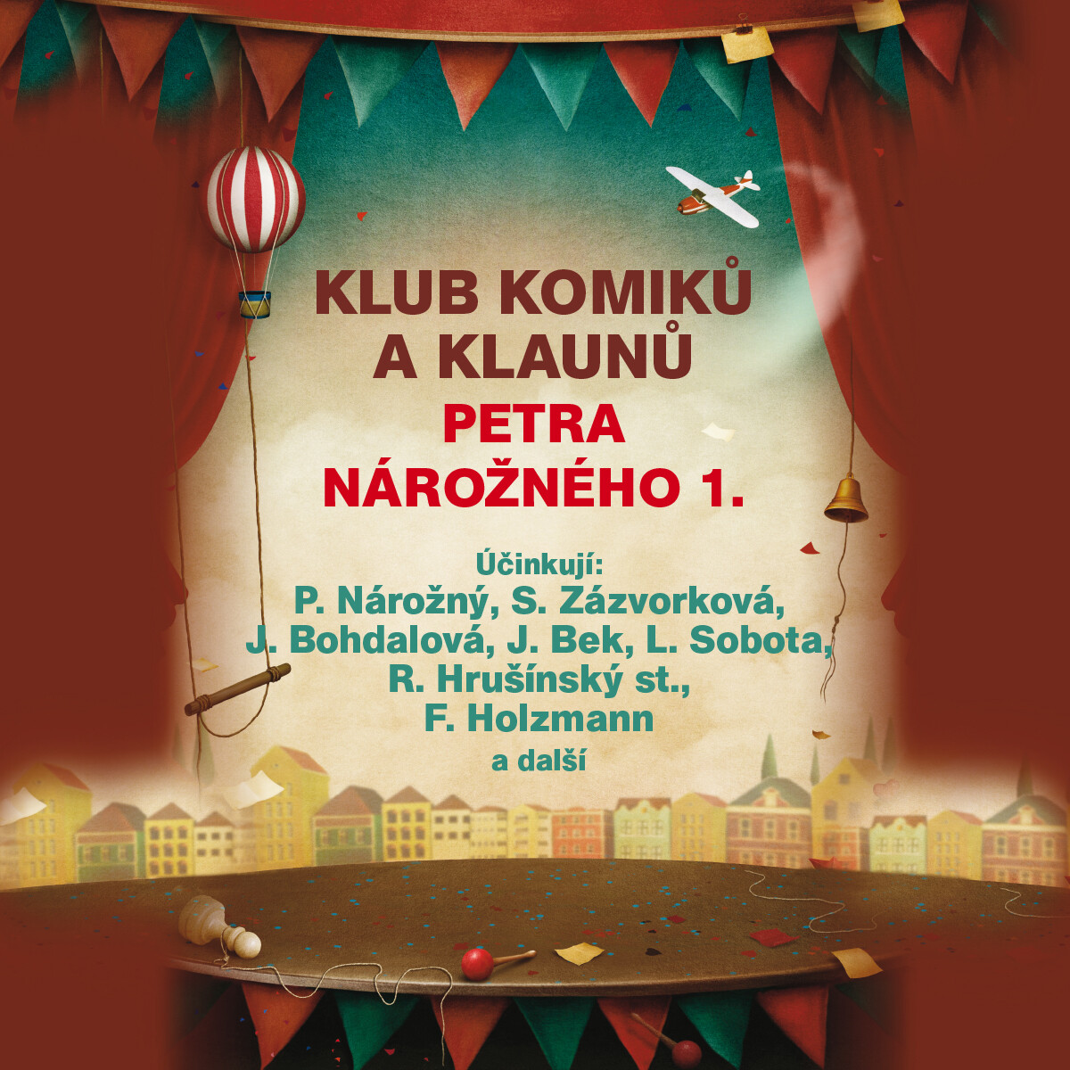 Klub komiků a klaunů Petra Nárožného 1. - audiokniha