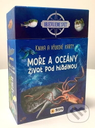 Kniha a výukové karty Moře a oceány