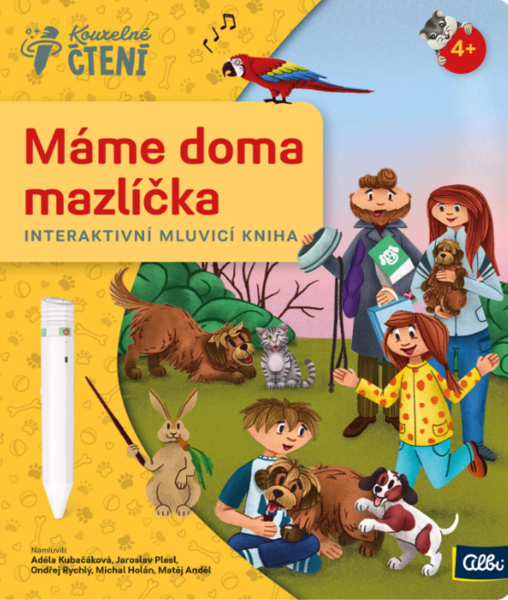 Kniha Máme doma mazlíčka