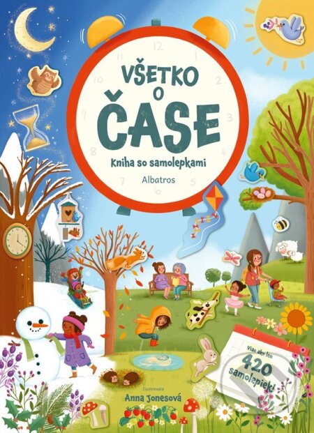 Kniha so samolepkami - Všetko o čase