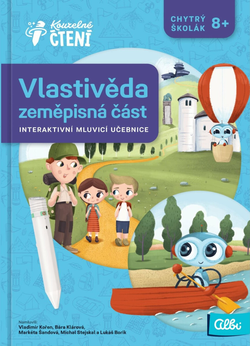 Kniha Vlastivěda - zeměpisná část