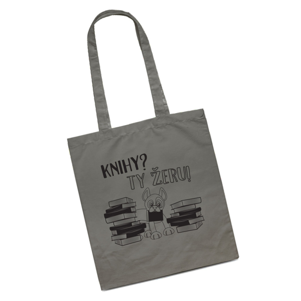 Knihomolská nákupní taška