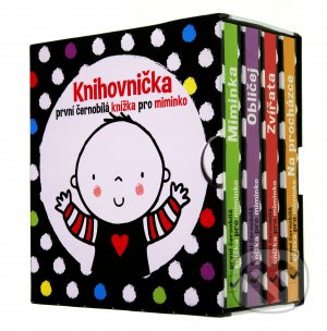 Knihovnička - První černobílé knížky pro miminko