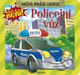 Knížka malého chlapce Policejní vůz