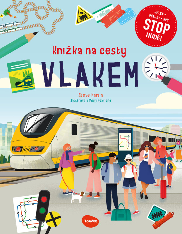 Knížka na cesty VLAKEM - Steve Martin, Putri Febriana
