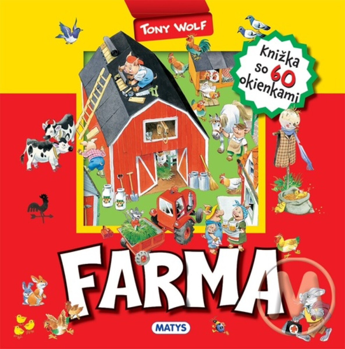 Knižka s okienkami: Farma - Casalis Anna