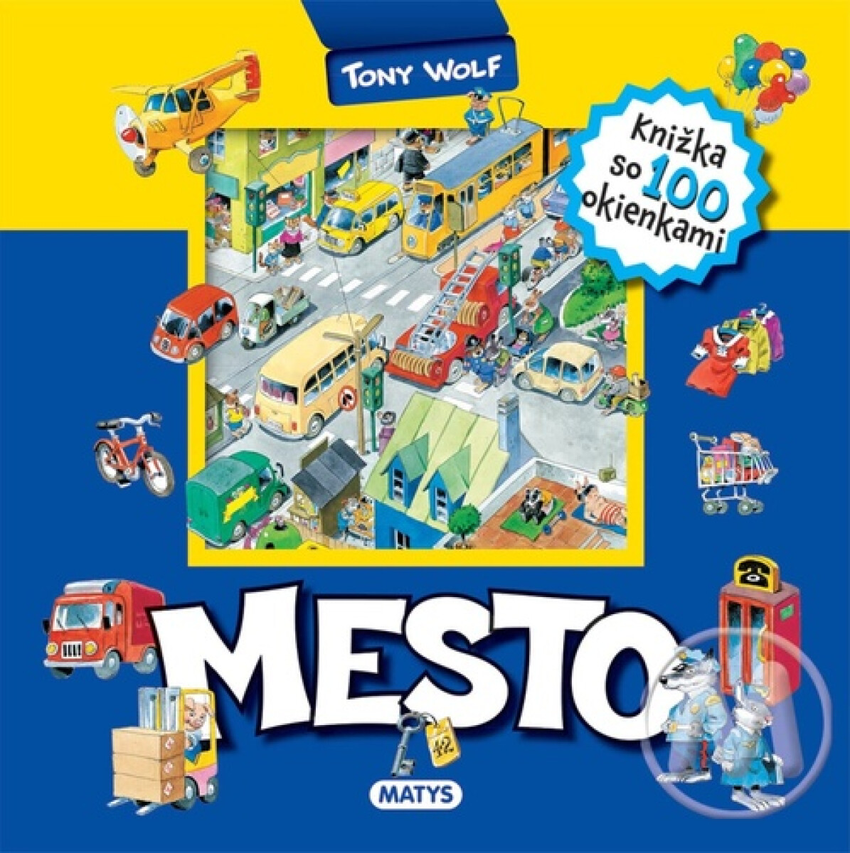 Knižka s okienkami: Mesto - Casalis Anna