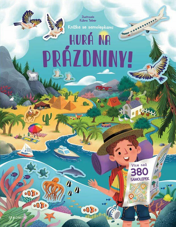 Knížka se samolepkami - Hurá na prázdniny - Joli Hannahová