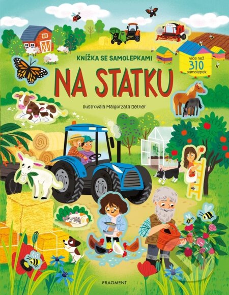Knížka se samolepkami: Na statku