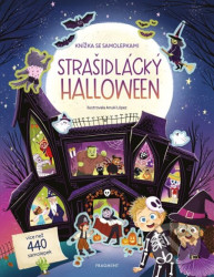 Knížka se samolepkami - Strašidlácký Halloween