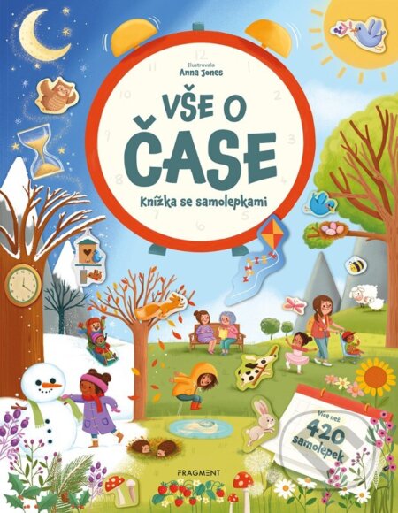Knížka se samolepkami - Vše o čase