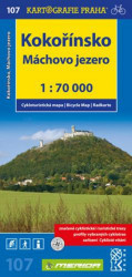 Kokořínsko, Máchovo jezero 1:70 000 (Cykloturistická mapa č. 107)