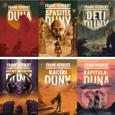 Kolekcia kníh DUNA Frank Herbert