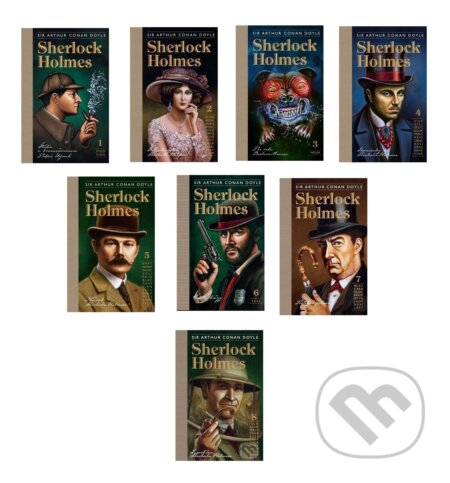 Kolekcia titulov Sherlock Holmes 1-8