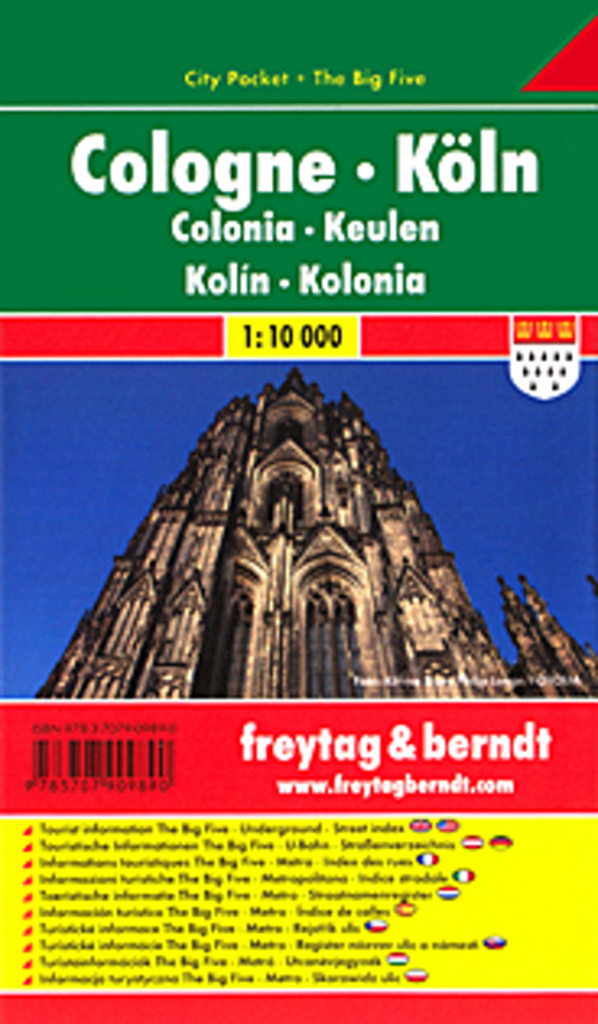 Kolín nad Rýnem 1:10 000