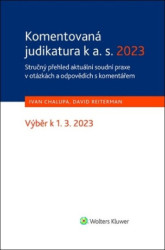 Komentovaná judikatura k a. s. 2023 (Stručný přehled aktuální soudní praxe v otázkách a odpovědích s komentářem) - kniha z kategorie Odborné a naučné