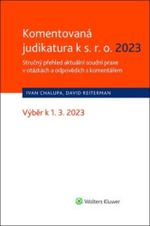 Komentovaná judikatura k s.r.o. 2023 (Stručný přehled aktuální soudní praxe v otázkách a odpovědích s komentářem) - kniha z kategorie Odborné a naučné