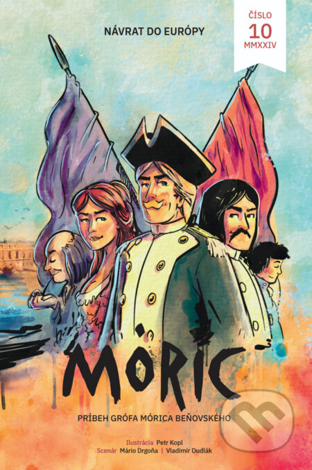Komiks MÓRIC 10. (Návrat do Európy)