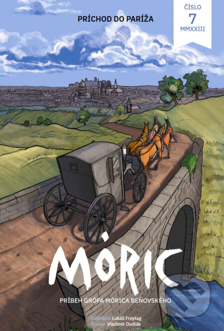 Komiks MÓRIC 7. (Príchod do Paríža)